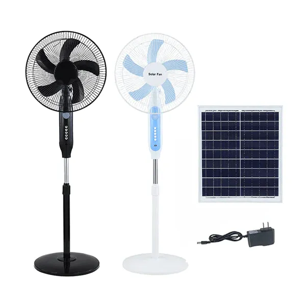 16-inch Rechargeable Solar Standing Fan