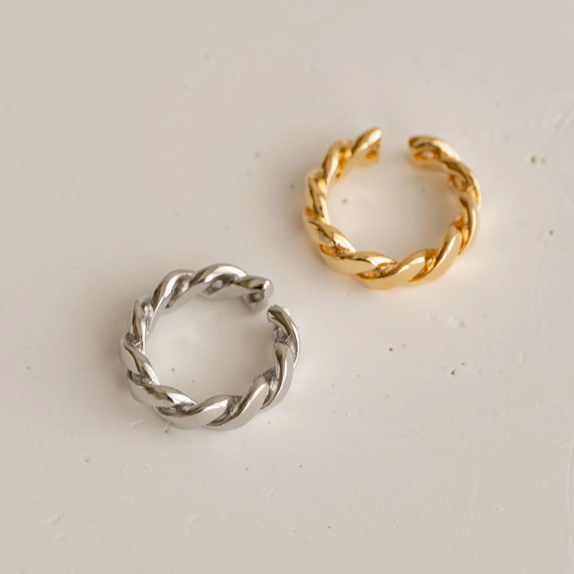 Adjustable Gold / Silver Chain Ring