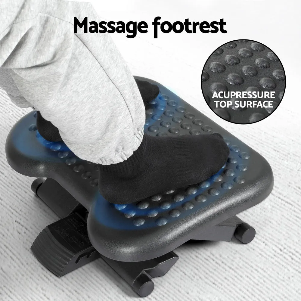 Adjustable Tilt Footrest with Massage Surface - Artiss