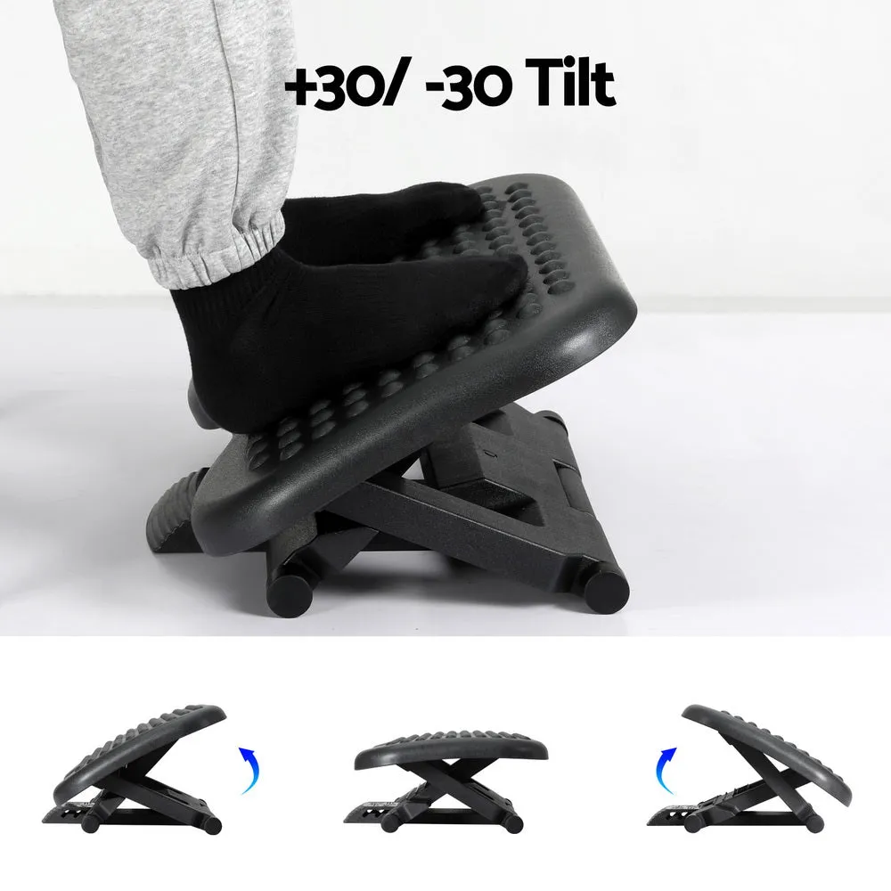 Adjustable Tilt Footrest with Massage Surface - Artiss