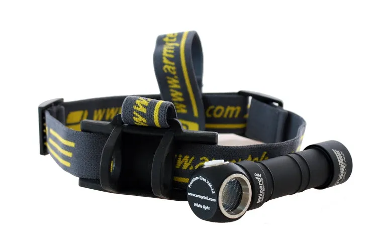 Armytek Wizard (Warm) 1 x 18650 / 2 x (R)CR123A CREE XM-L2 1120 Lumen LED Headlamp