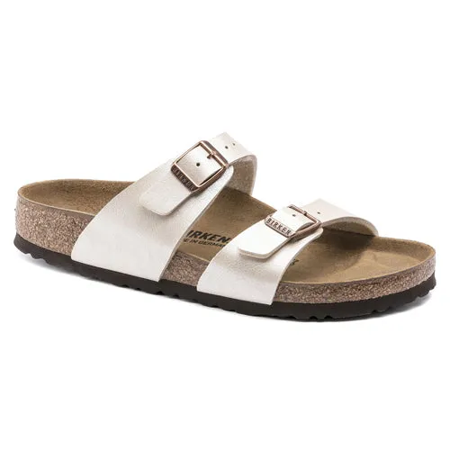 Birkenstock Narrow Fit Sandals - Sydney - Pearlised White