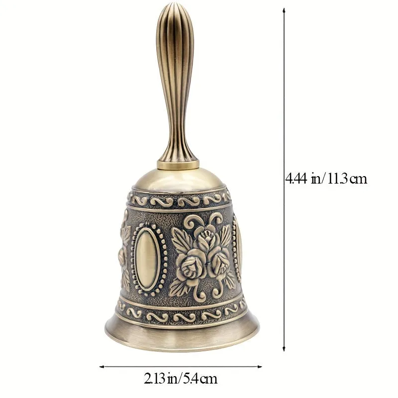 Brass Wedding Hand Bell  Beautiful Call Bell