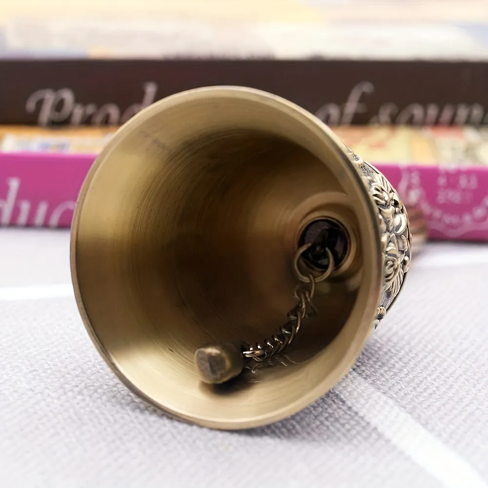 Brass Wedding Hand Bell  Beautiful Call Bell