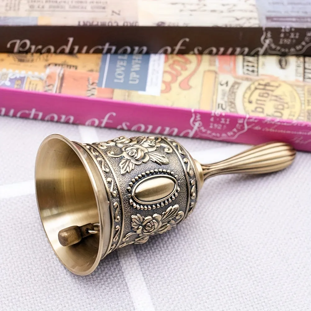 Brass Wedding Hand Bell  Beautiful Call Bell