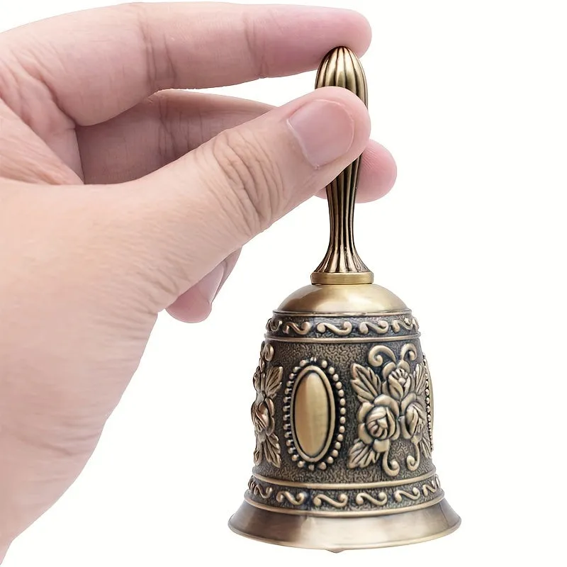 Brass Wedding Hand Bell  Beautiful Call Bell