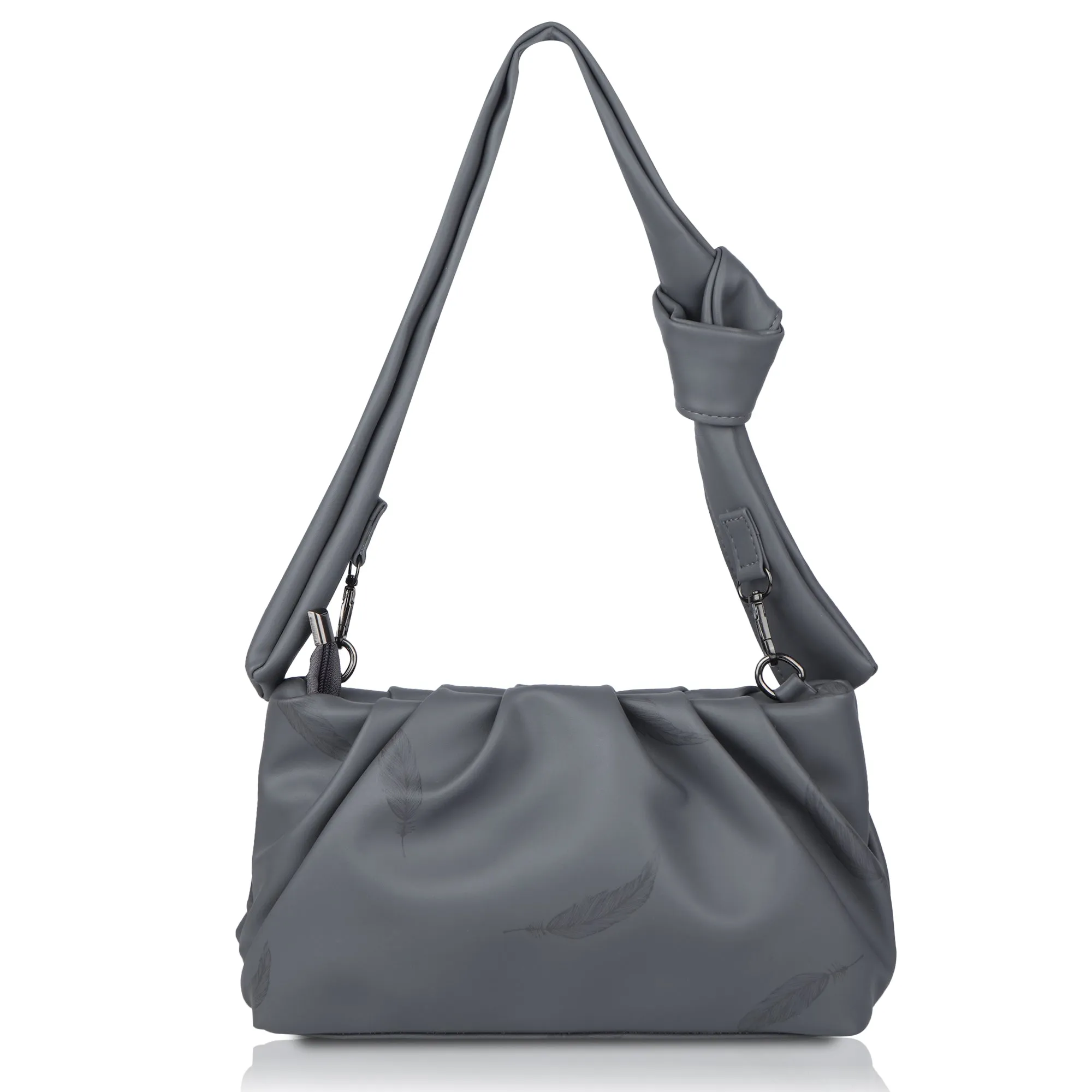 Corba Knot Style Sling Bag Grey