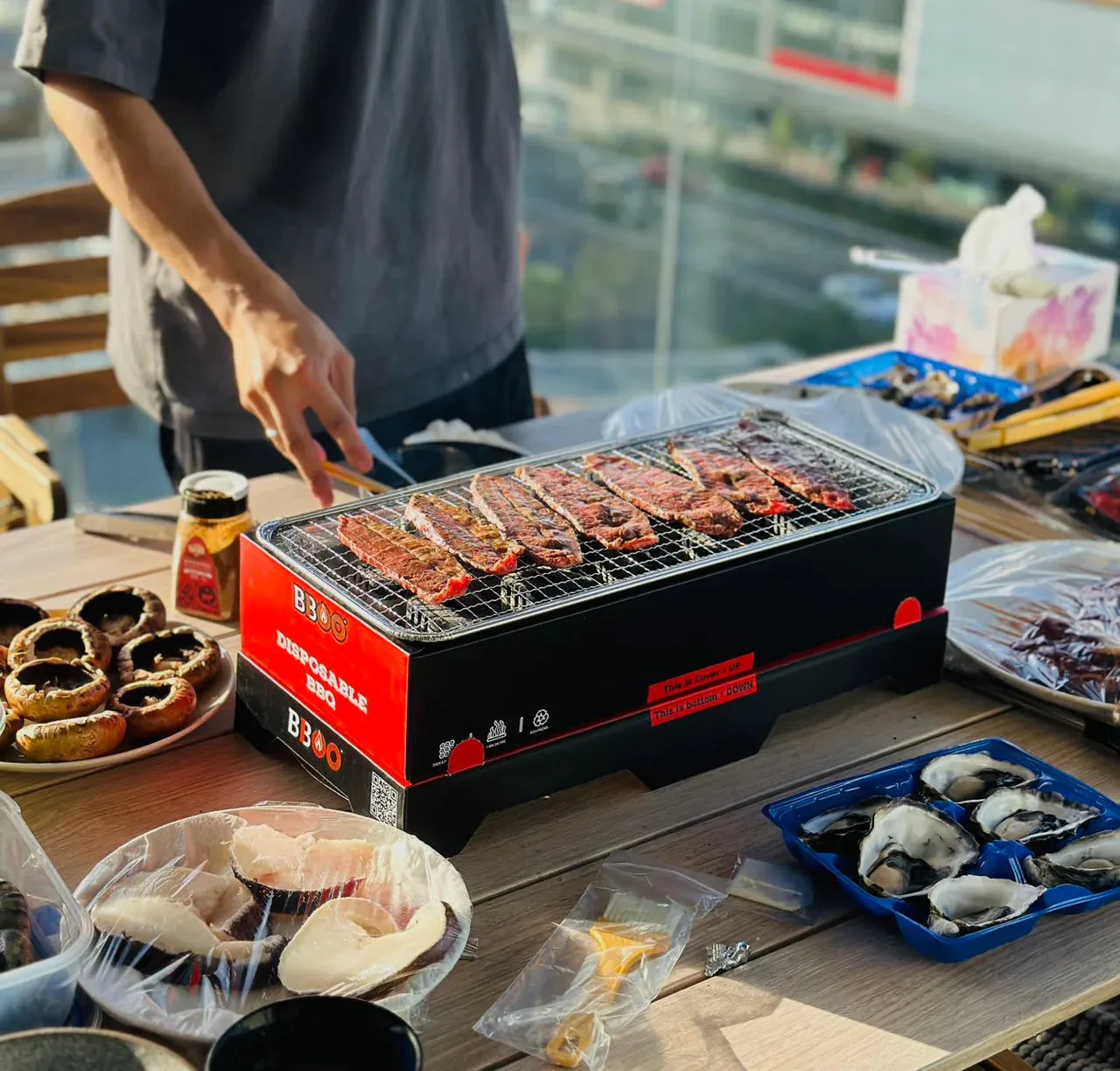 Disposable BBQ Family Kit