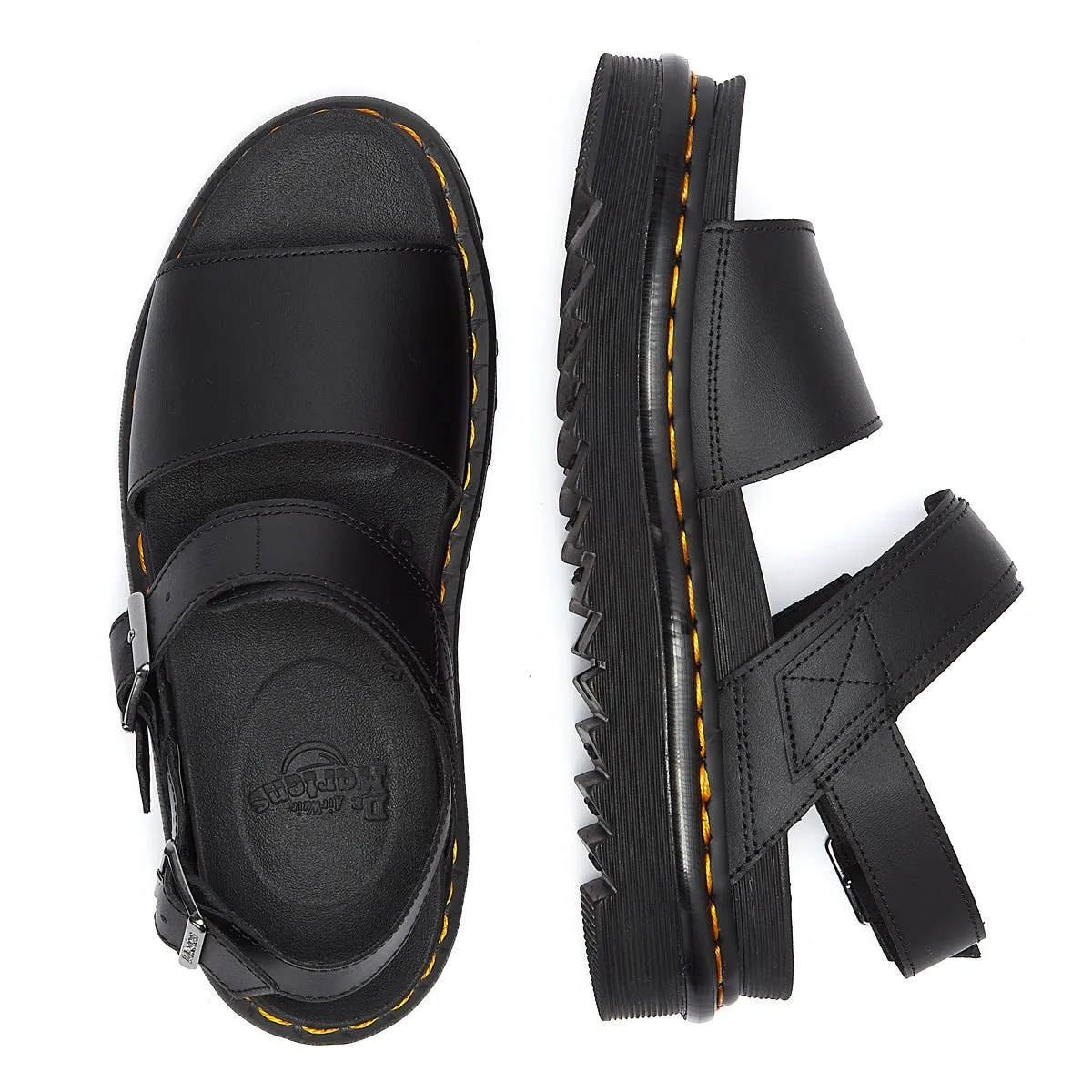 Dr. Martens Voss Hydro Womens Black Sandals