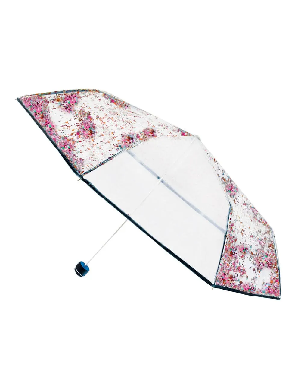 Essentials Confetti Clear Fashion Umbrella