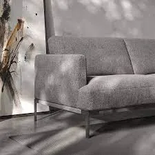 ESTRO GREY FABRIC LOVESEAT