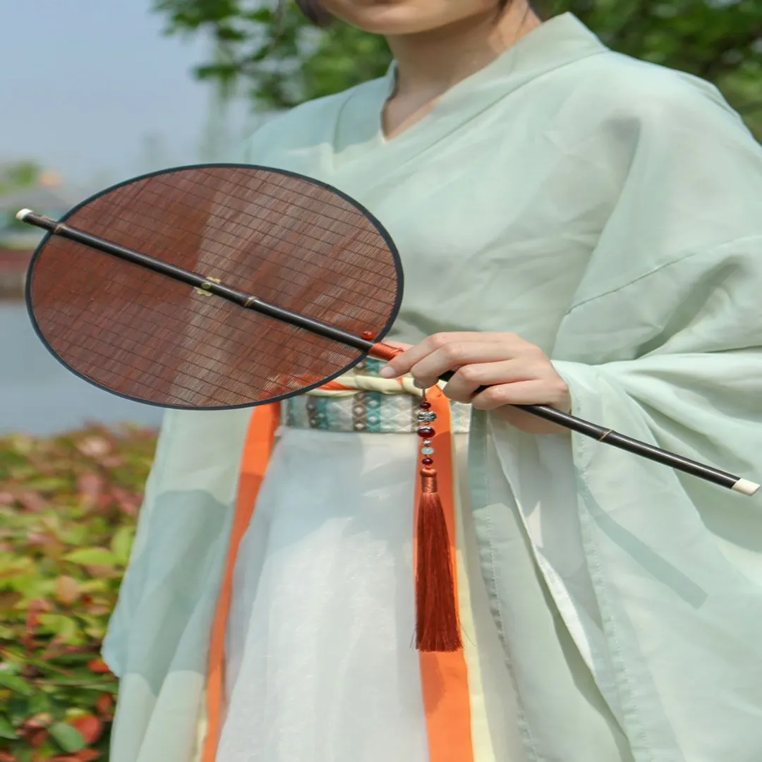 Foldable Bamboo Silk Hand Fan