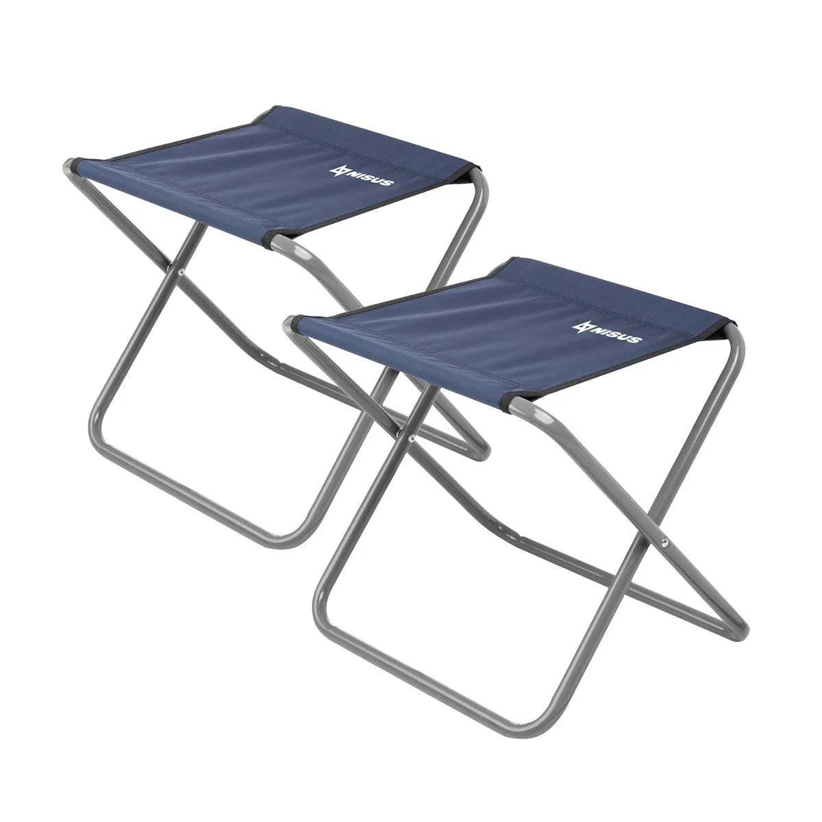 Folding Tourist Stool for Camping, Set of 2