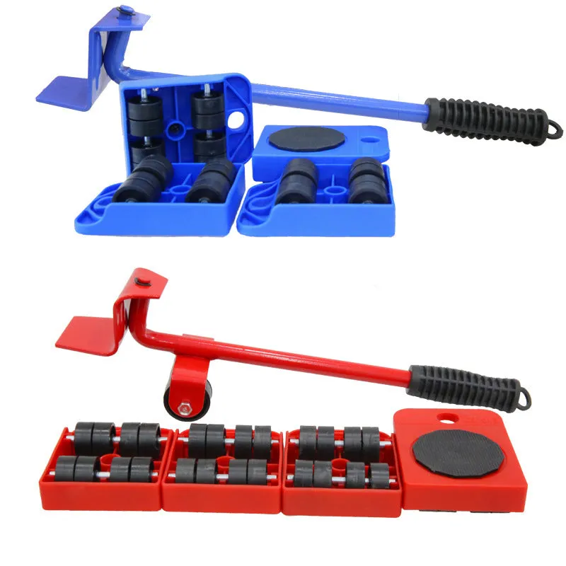 Furniture Lifter Tool Set Sofa Couch Riser Mover Device Heavy Stuffs Moving Hand Tools