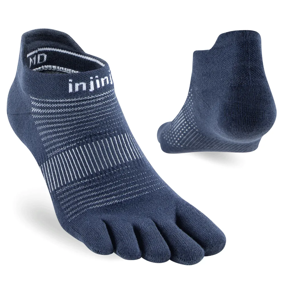 Injinji RUN Lightweight No-Show Running Socks