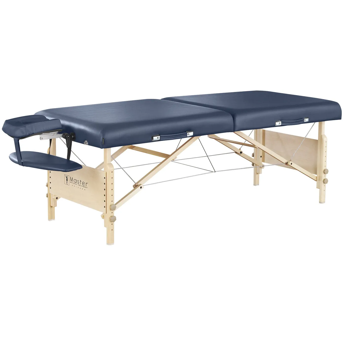 Master Massage 70cm CORONADO Portable Massage Table Package with 7.6cm Thick Cushion of Foam for Maximum Comfort! (Royal Blue)