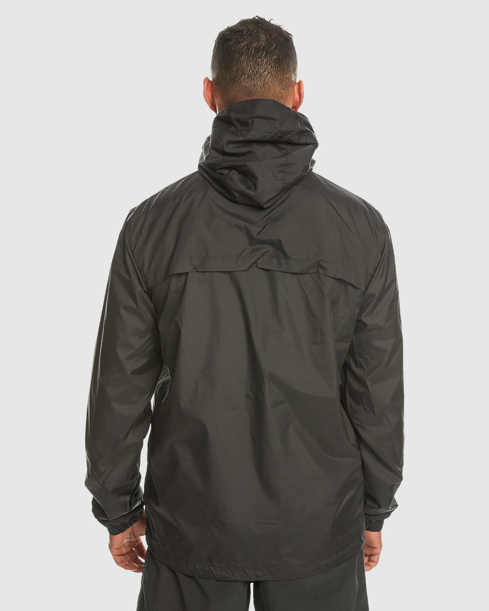 Mens Overcast Hooded Windbreaker Jacket