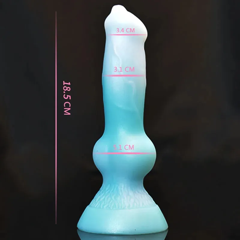 Monster Dildos Butt Plug - Exotic Realistic Dog Dildo Silicone Anal Toys for Men Women