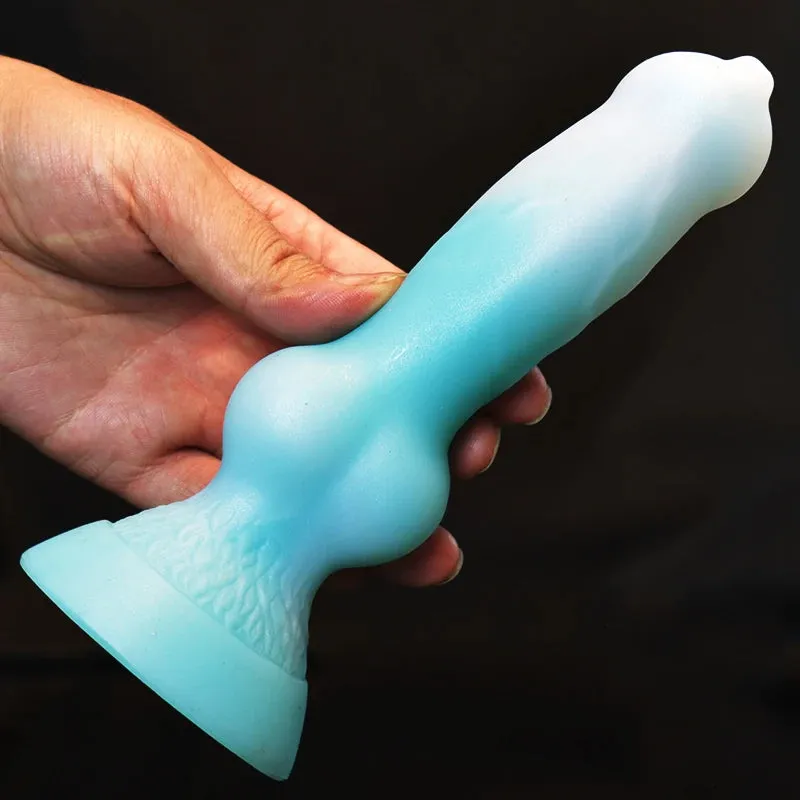 Monster Dildos Butt Plug - Exotic Realistic Dog Dildo Silicone Anal Toys for Men Women