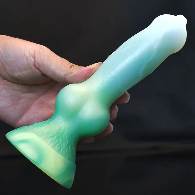 Monster Dildos Butt Plug - Exotic Realistic Dog Dildo Silicone Anal Toys for Men Women