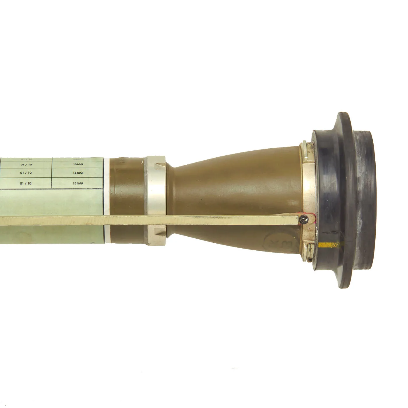 Original 21st Century Czech Republic Inert 68mm RPG-75-TB Disposable Single-Shot Anti-Tank Weapon - Dated 2010