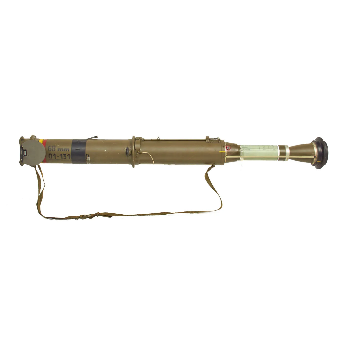 Original 21st Century Czech Republic Inert 68mm RPG-75-TB Disposable Single-Shot Anti-Tank Weapon - Dated 2010