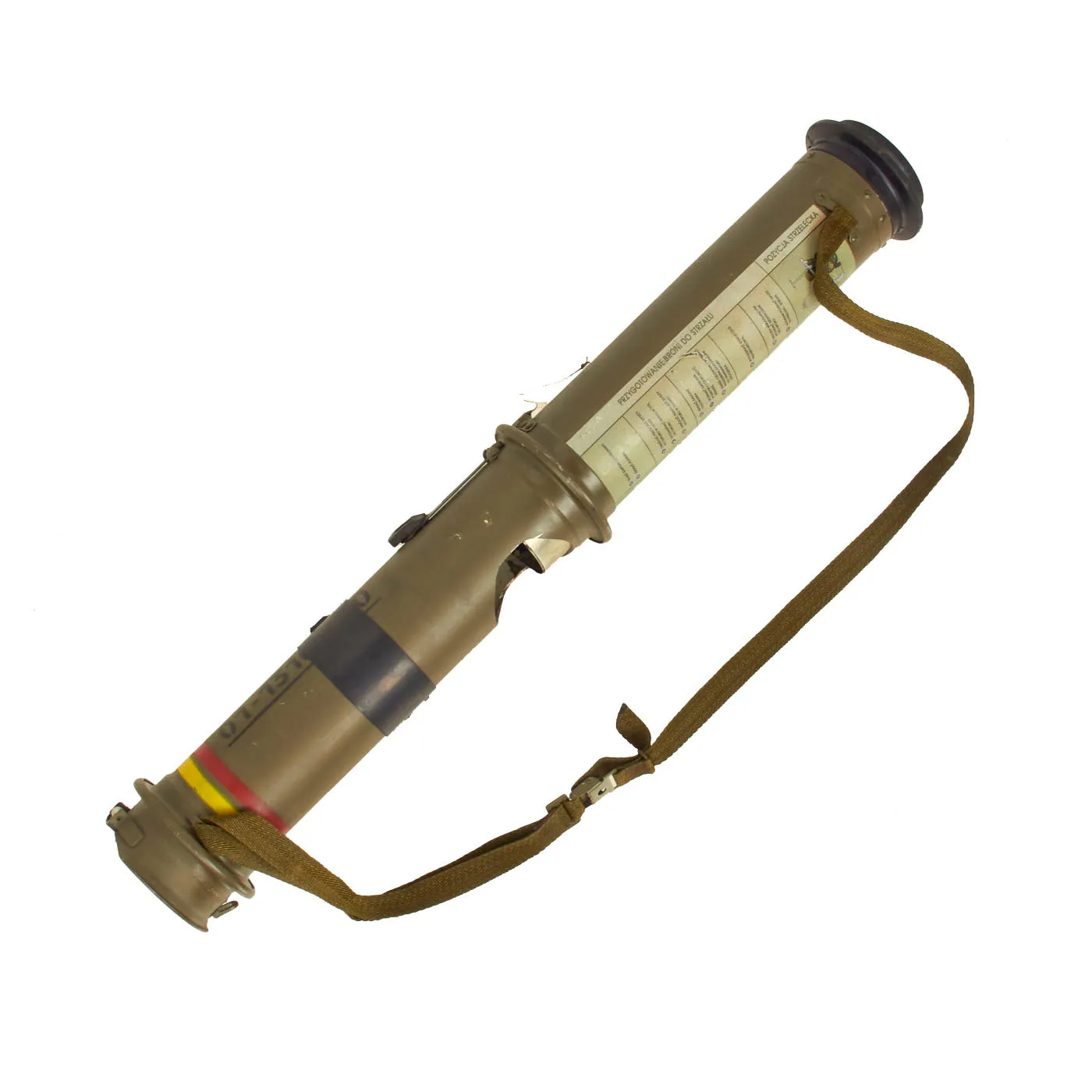 Original 21st Century Czech Republic Inert 68mm RPG-75-TB Disposable Single-Shot Anti-Tank Weapon - Dated 2010