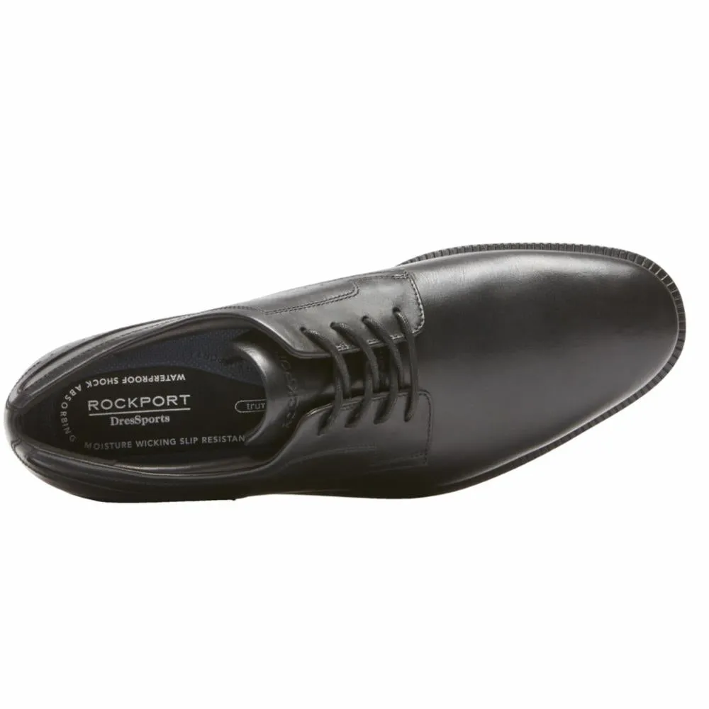 Rockport Men DRESSPORTS MODERN WP PLAINTOE BLACK/WP