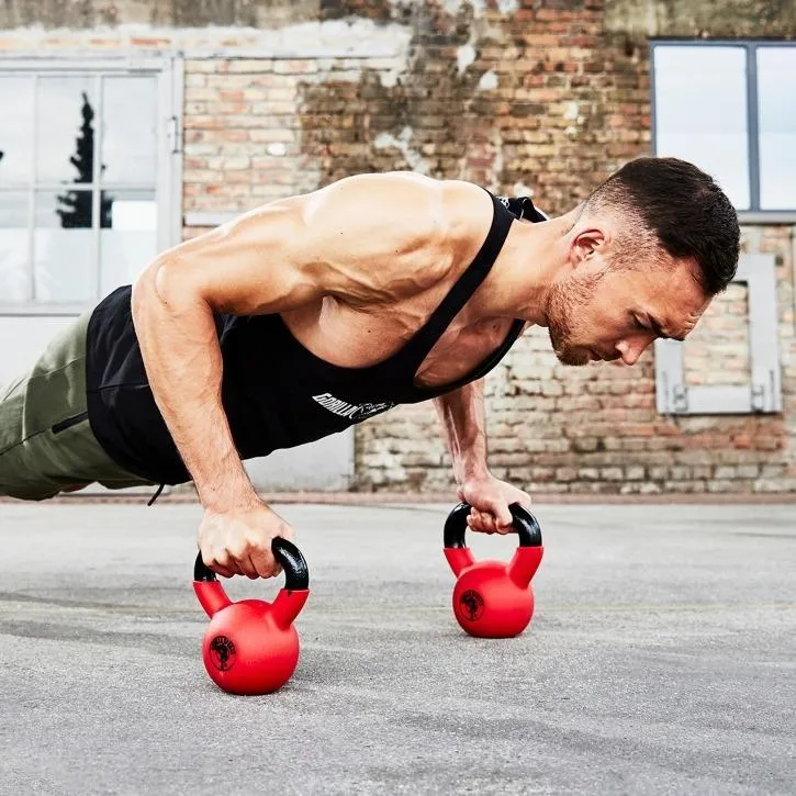 Rubber Coated Kettlebell 22KG