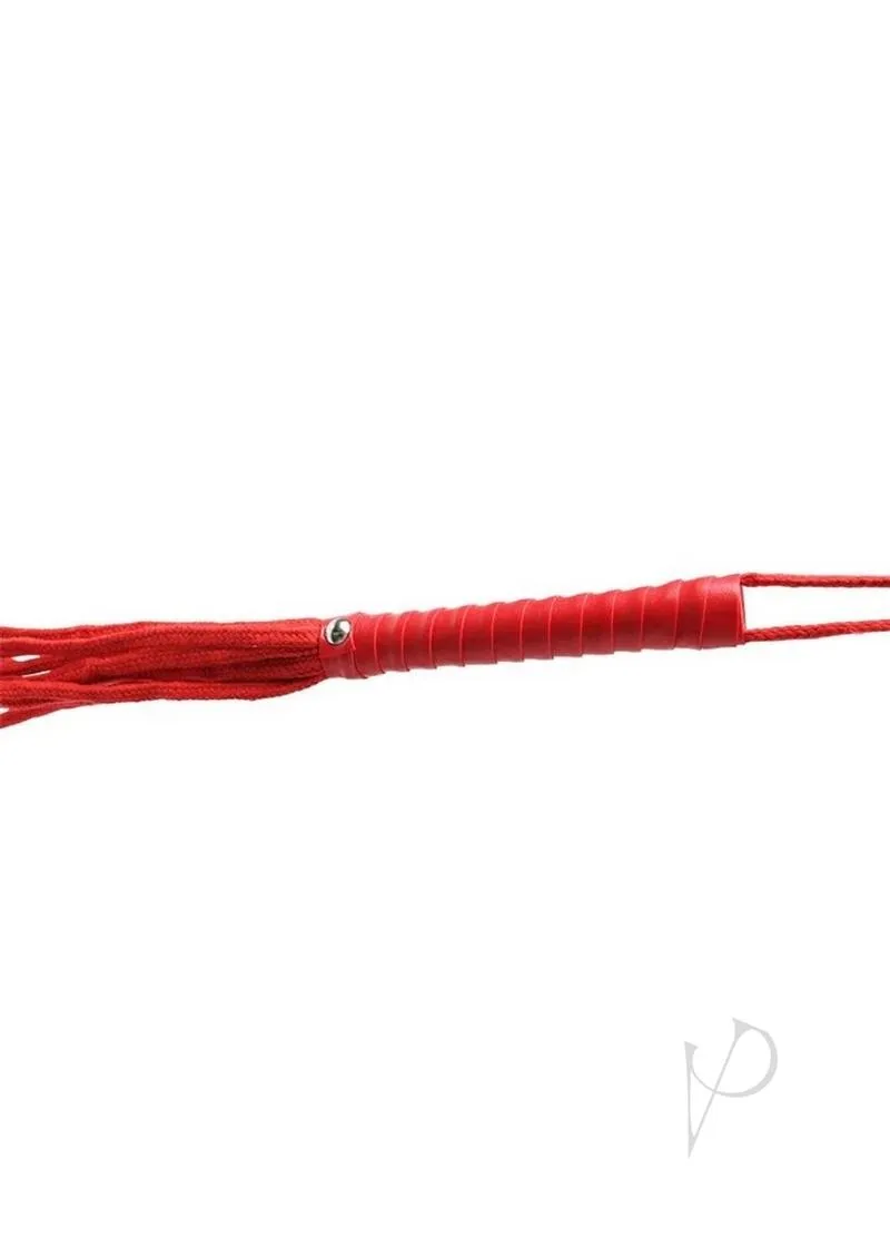 Sandm Red Rope Flogger