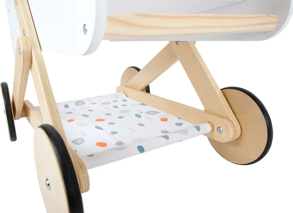 Small Foot Doll's Pram 'Little Button'