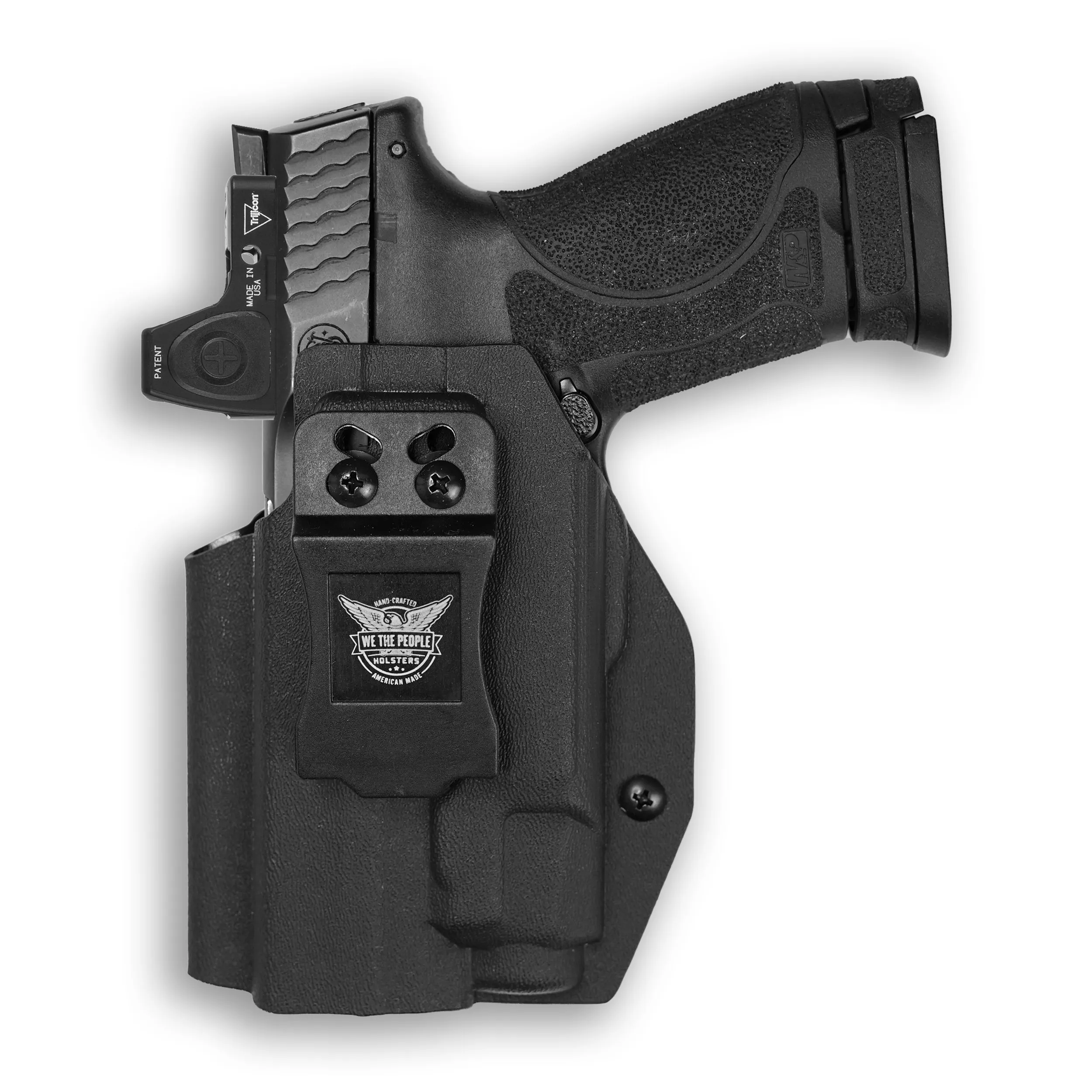 Smith & Wesson M&P 9C/40C / M2.0 3.5"/3.6" Compact Manual Safety with Streamlight TLR-8/8A Light Red Dot Optic Cut IWB Holster