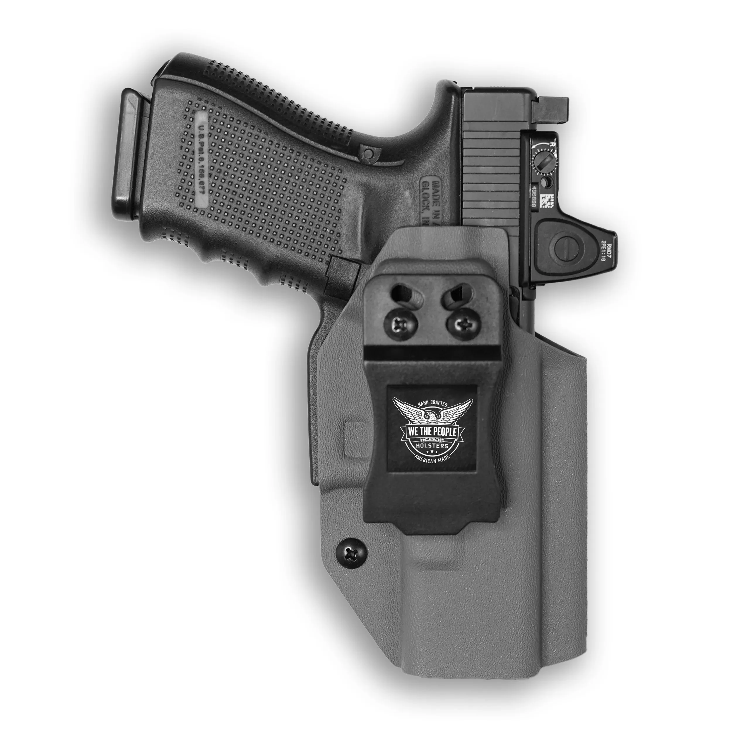 Smith & Wesson M&P 9C/40C / M2.0 3.5"/3.6" Compact Manual Safety with Streamlight TLR-8/8A Light Red Dot Optic Cut IWB Holster