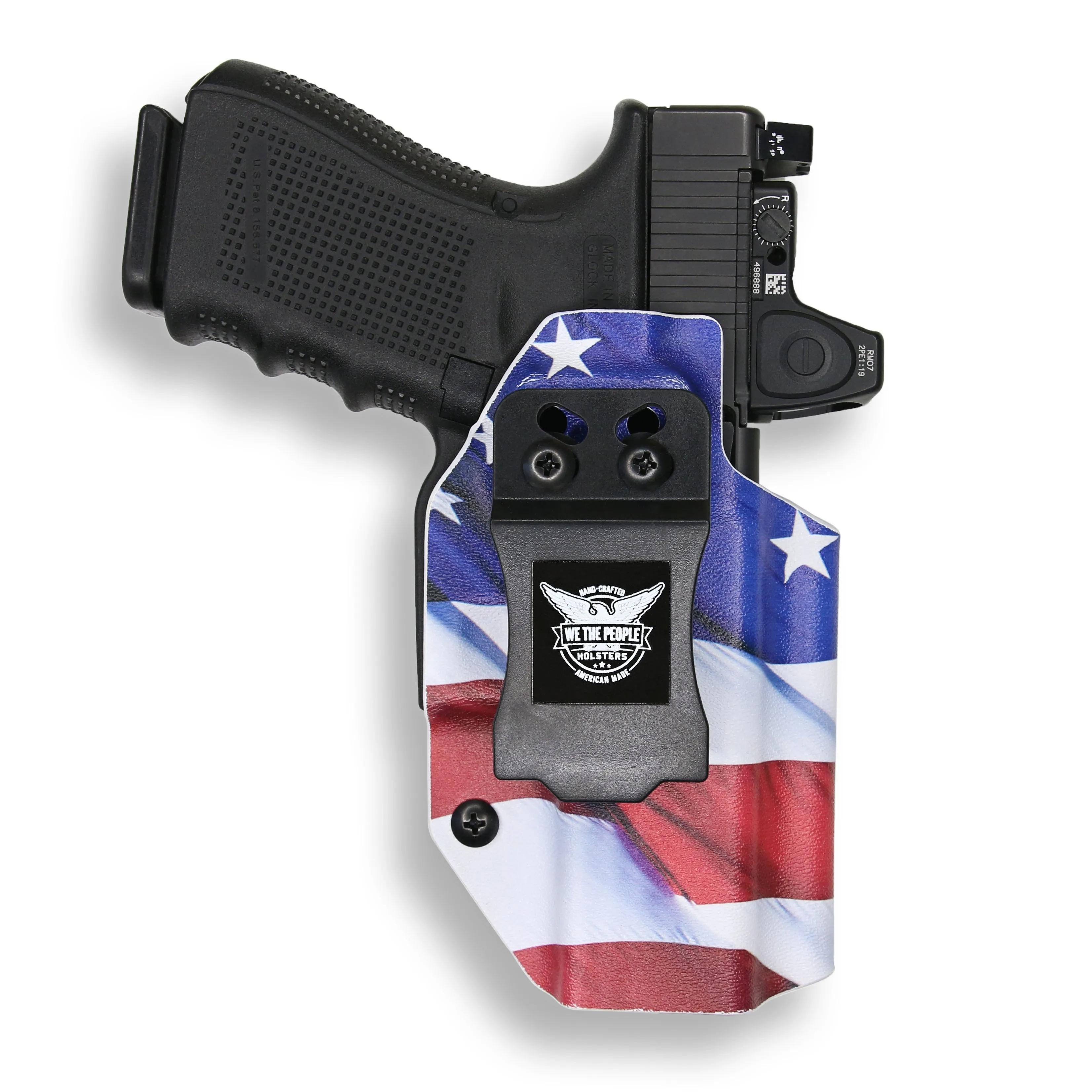 Smith & Wesson M&P 9C/40C / M2.0 3.5"/3.6" Compact Manual Safety with Streamlight TLR-8/8A Light Red Dot Optic Cut IWB Holster