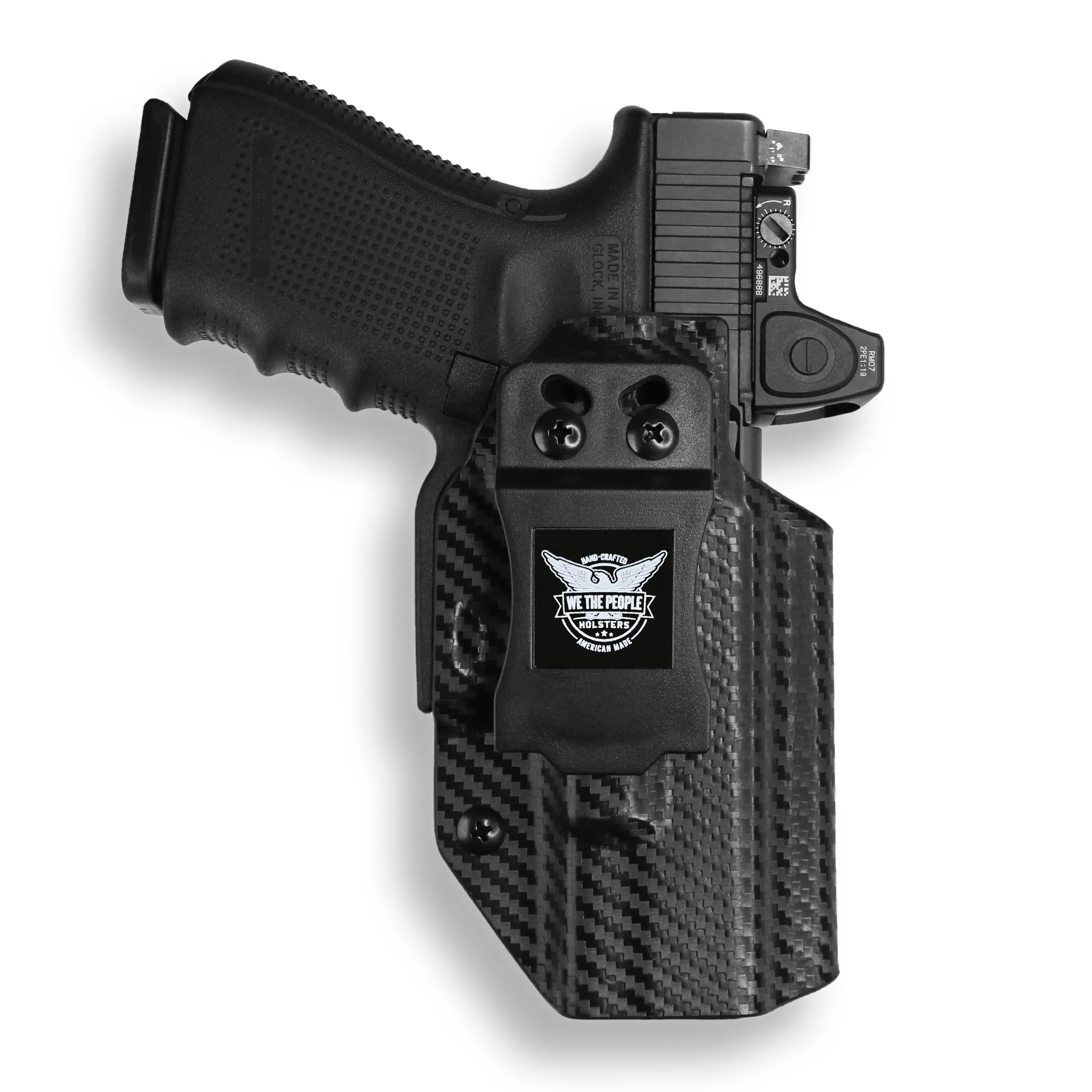 Smith & Wesson M&P 9C/40C / M2.0 3.5"/3.6" Compact Manual Safety with Streamlight TLR-8/8A Light Red Dot Optic Cut IWB Holster