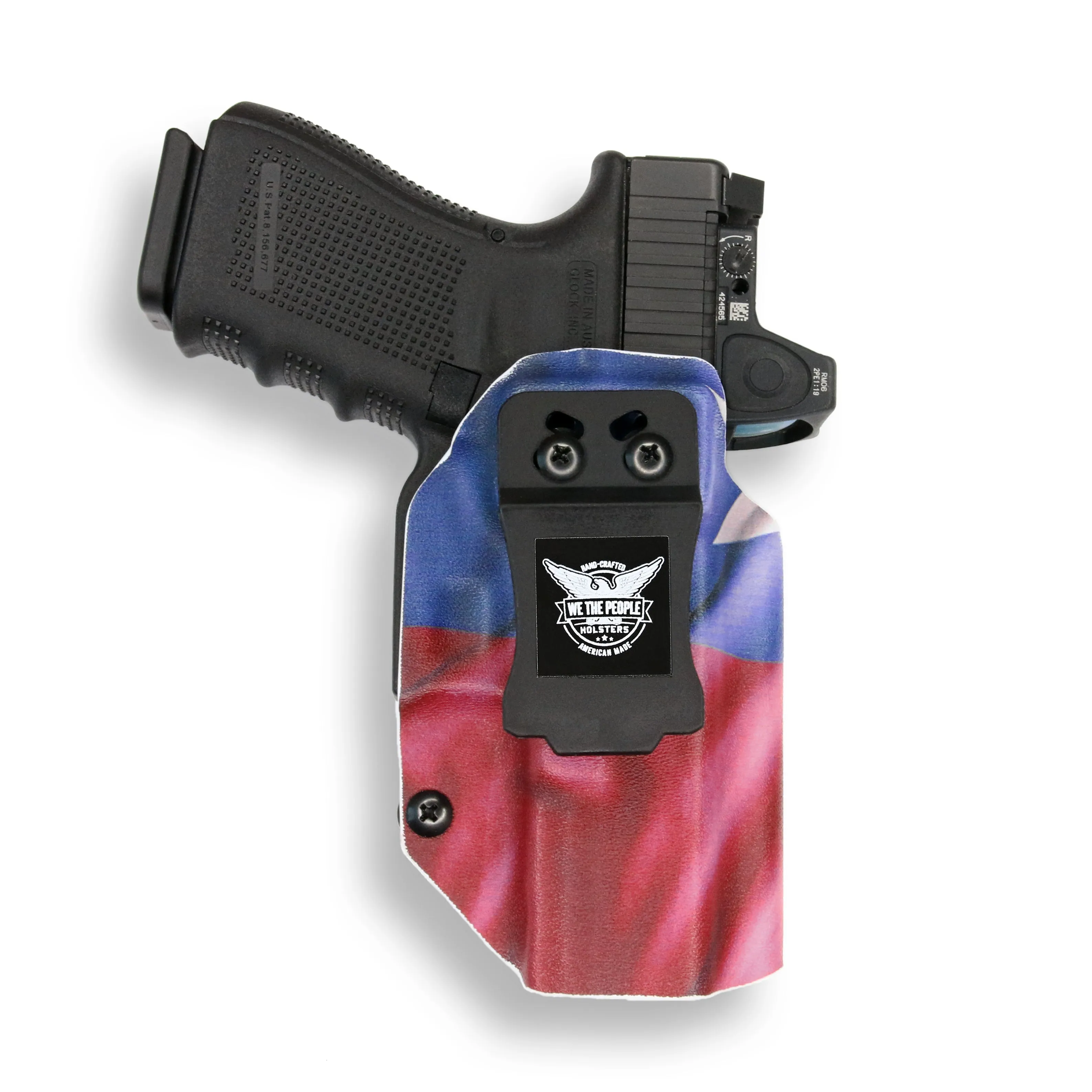 Smith & Wesson M&P 9C/40C / M2.0 3.5"/3.6" Compact Manual Safety with Streamlight TLR-8/8A Light Red Dot Optic Cut IWB Holster