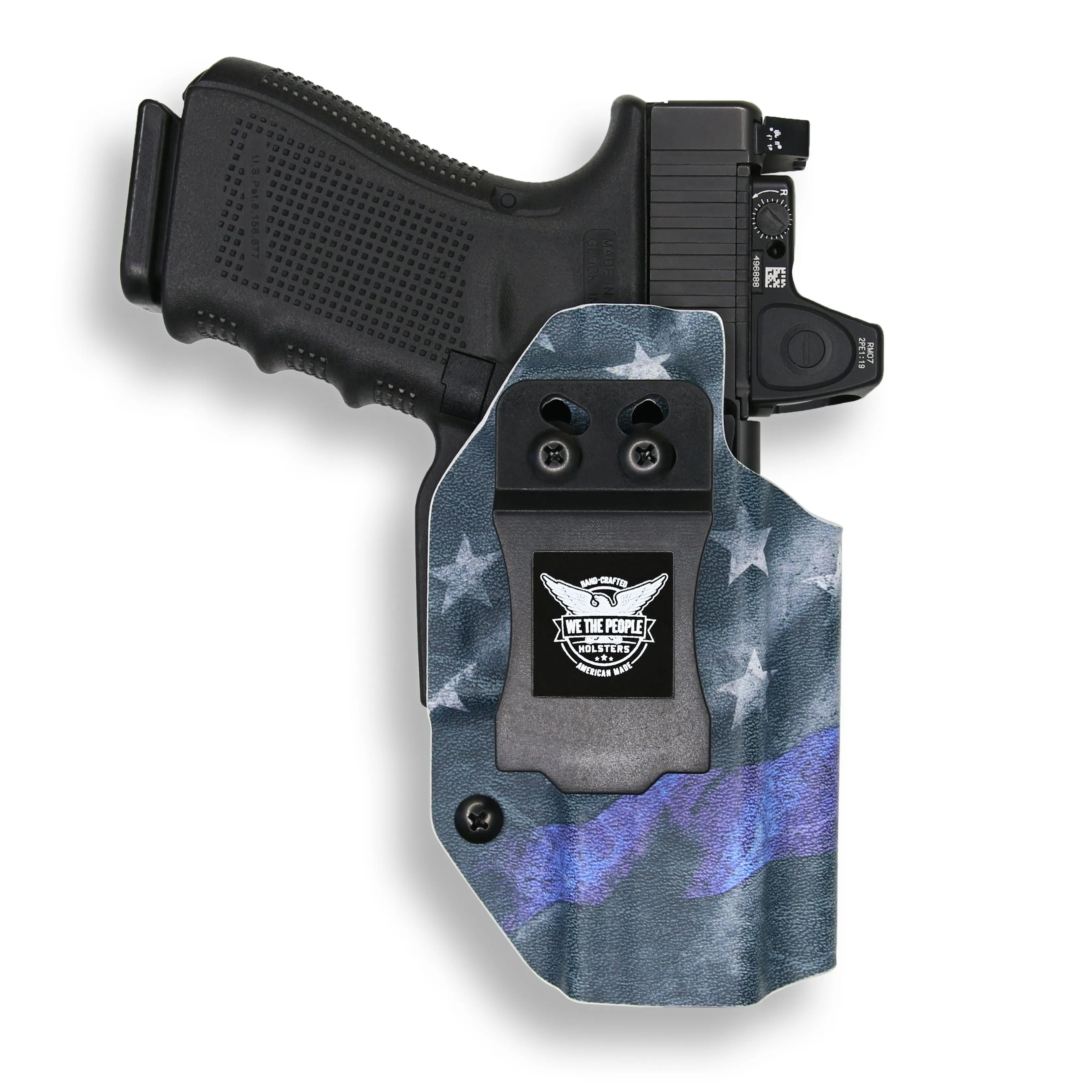 Smith & Wesson M&P 9C/40C / M2.0 3.5"/3.6" Compact Manual Safety with Streamlight TLR-8/8A Light Red Dot Optic Cut IWB Holster