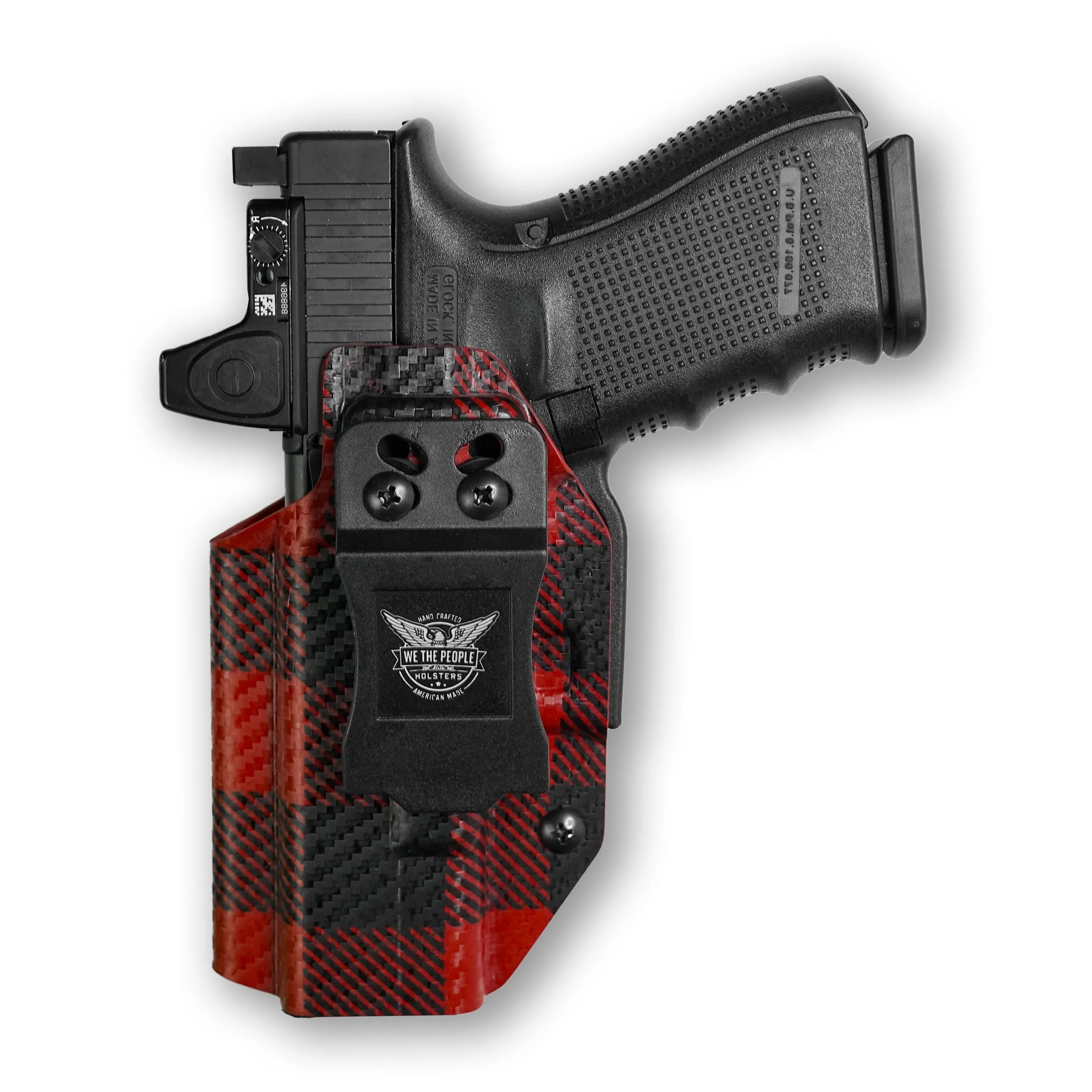 Smith & Wesson M&P 9C/40C / M2.0 3.5"/3.6" Compact Manual Safety with Streamlight TLR-8/8A Light Red Dot Optic Cut IWB Holster