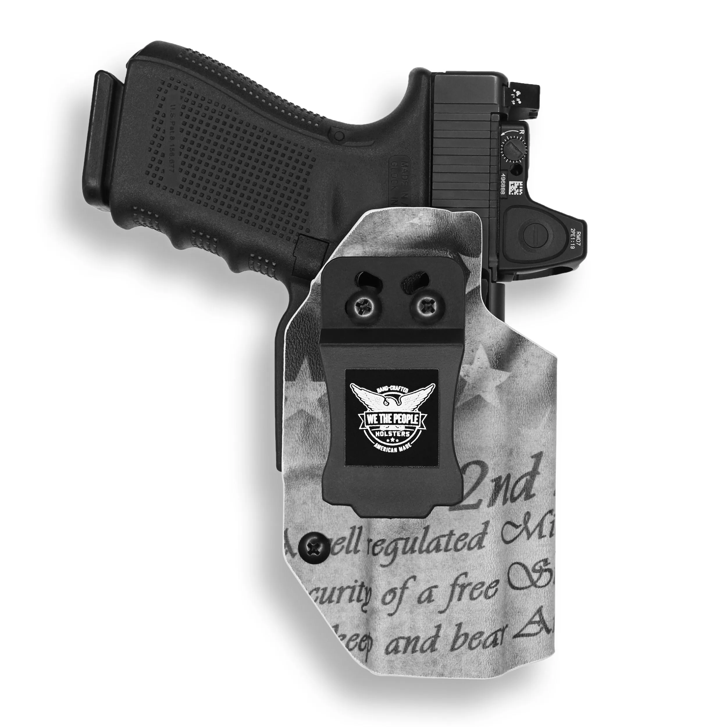 Smith & Wesson M&P 9C/40C / M2.0 3.5"/3.6" Compact Manual Safety with Streamlight TLR-8/8A Light Red Dot Optic Cut IWB Holster