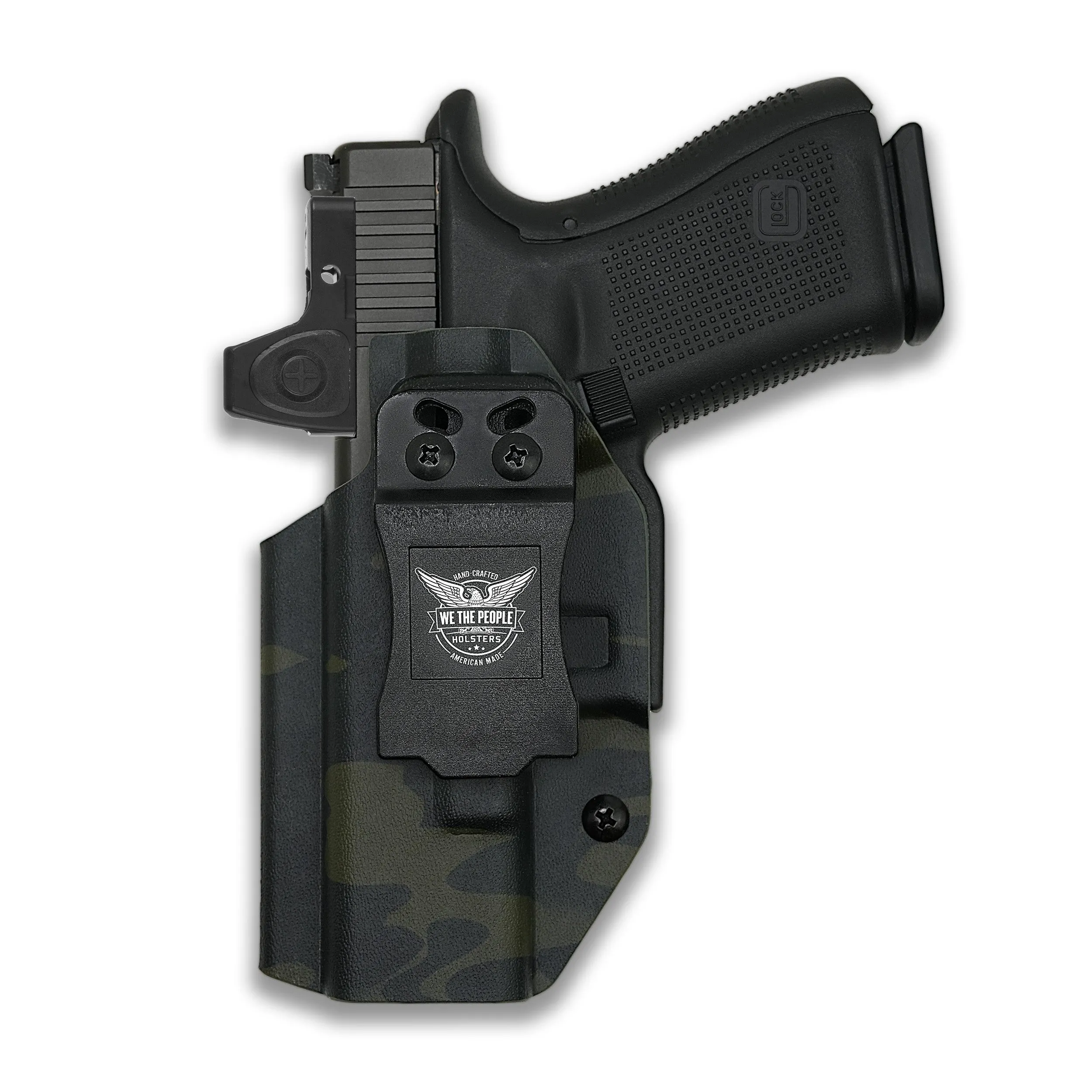 Smith & Wesson M&P 9C/40C / M2.0 3.5"/3.6" Compact Manual Safety with Streamlight TLR-8/8A Light Red Dot Optic Cut IWB Holster