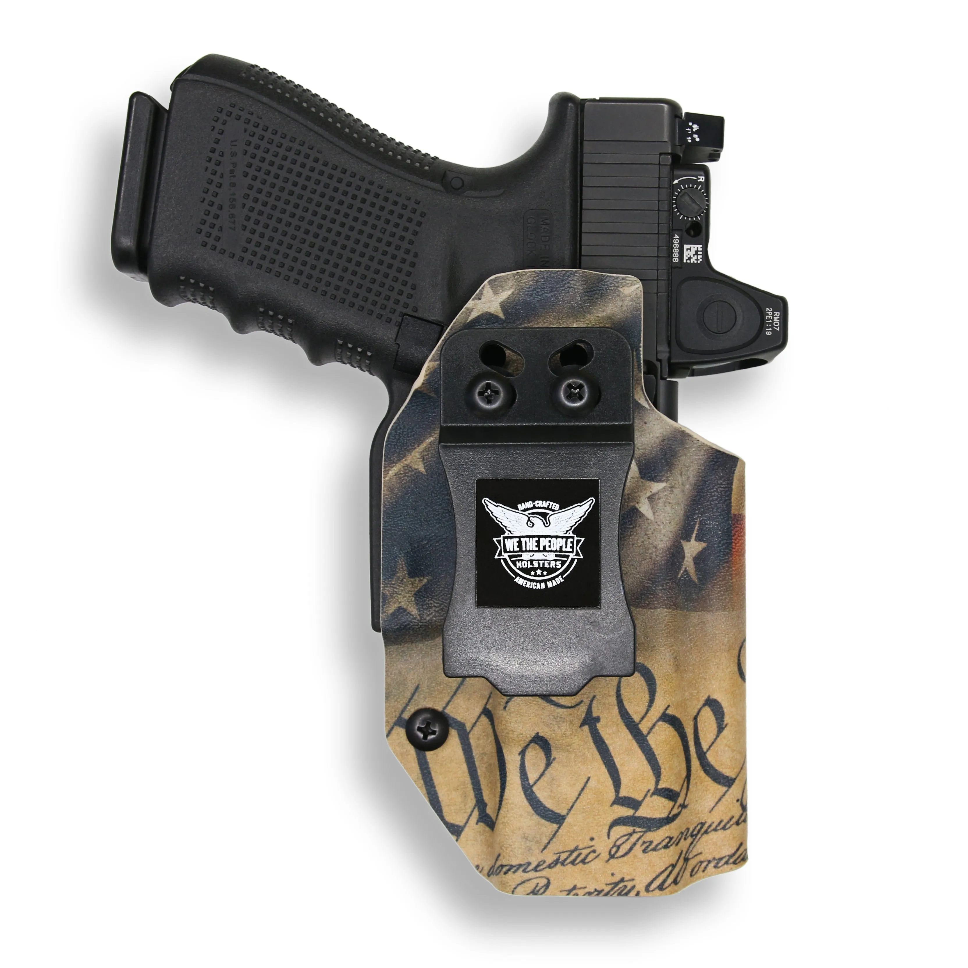 Smith & Wesson M&P 9C/40C / M2.0 3.5"/3.6" Compact Manual Safety with Streamlight TLR-8/8A Light Red Dot Optic Cut IWB Holster