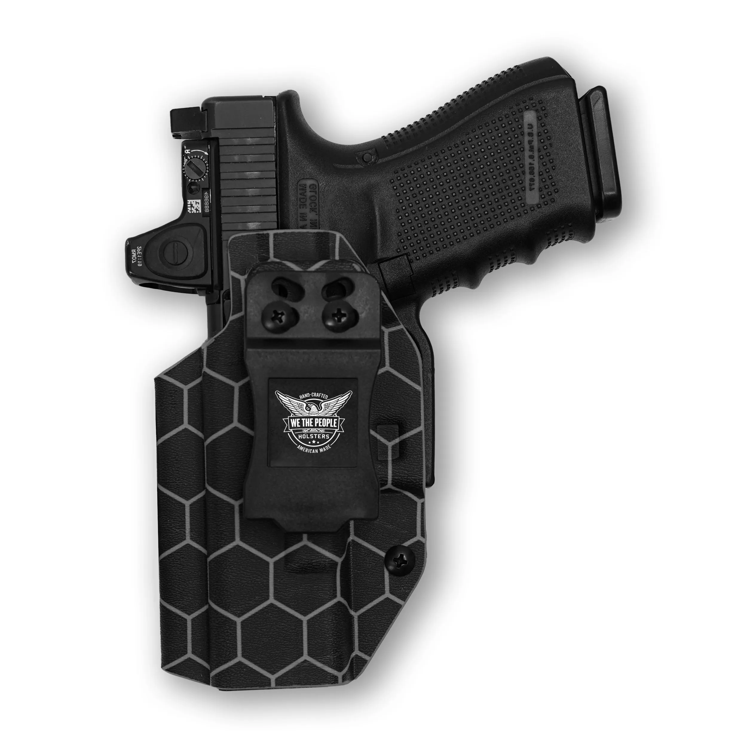 Smith & Wesson M&P 9C/40C / M2.0 3.5"/3.6" Compact Manual Safety with Streamlight TLR-8/8A Light Red Dot Optic Cut IWB Holster