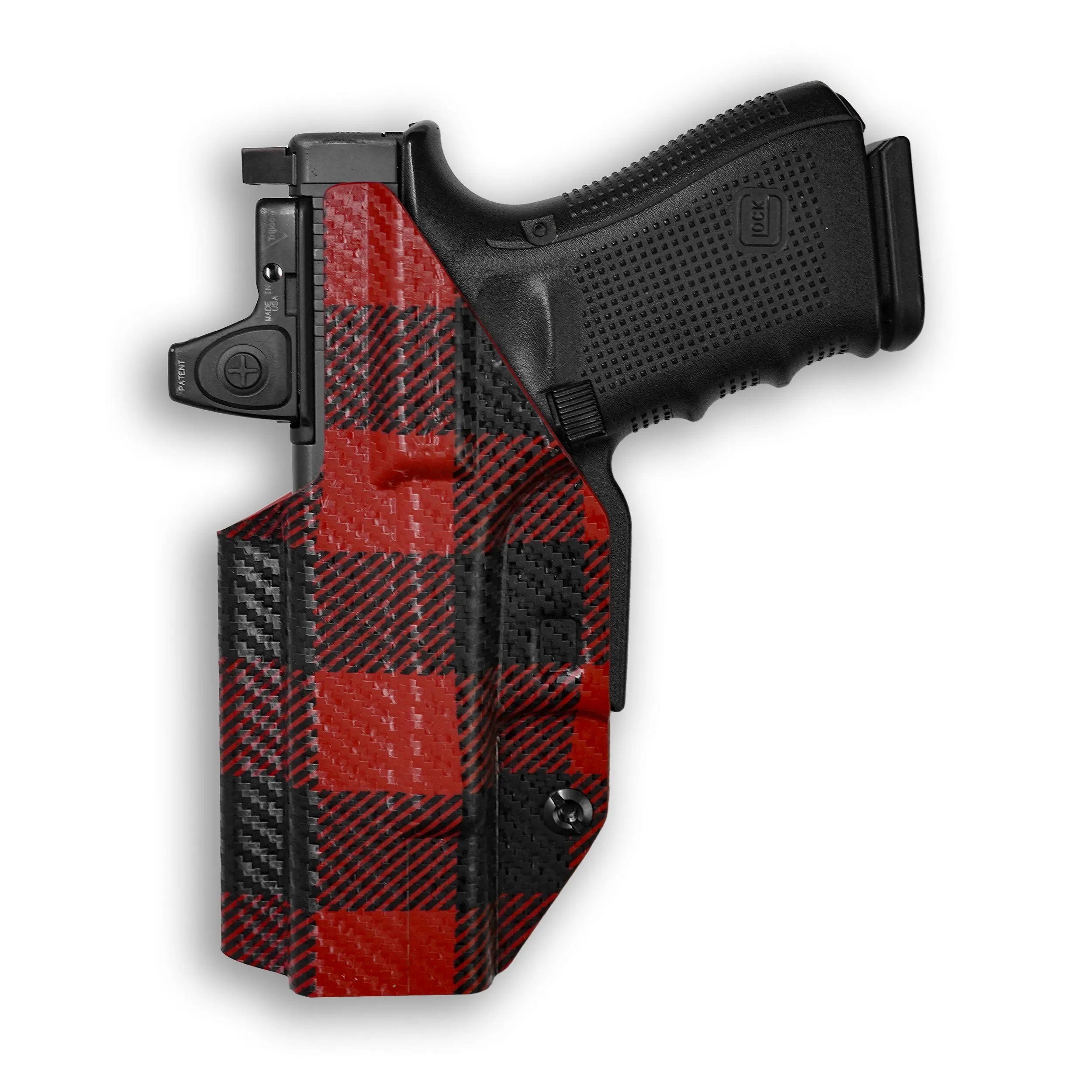 Smith & Wesson M&P 9C/40C / M2.0 3.5"/3.6" Compact Manual Safety with Streamlight TLR-8/8A Light Red Dot Optic Cut IWB Holster