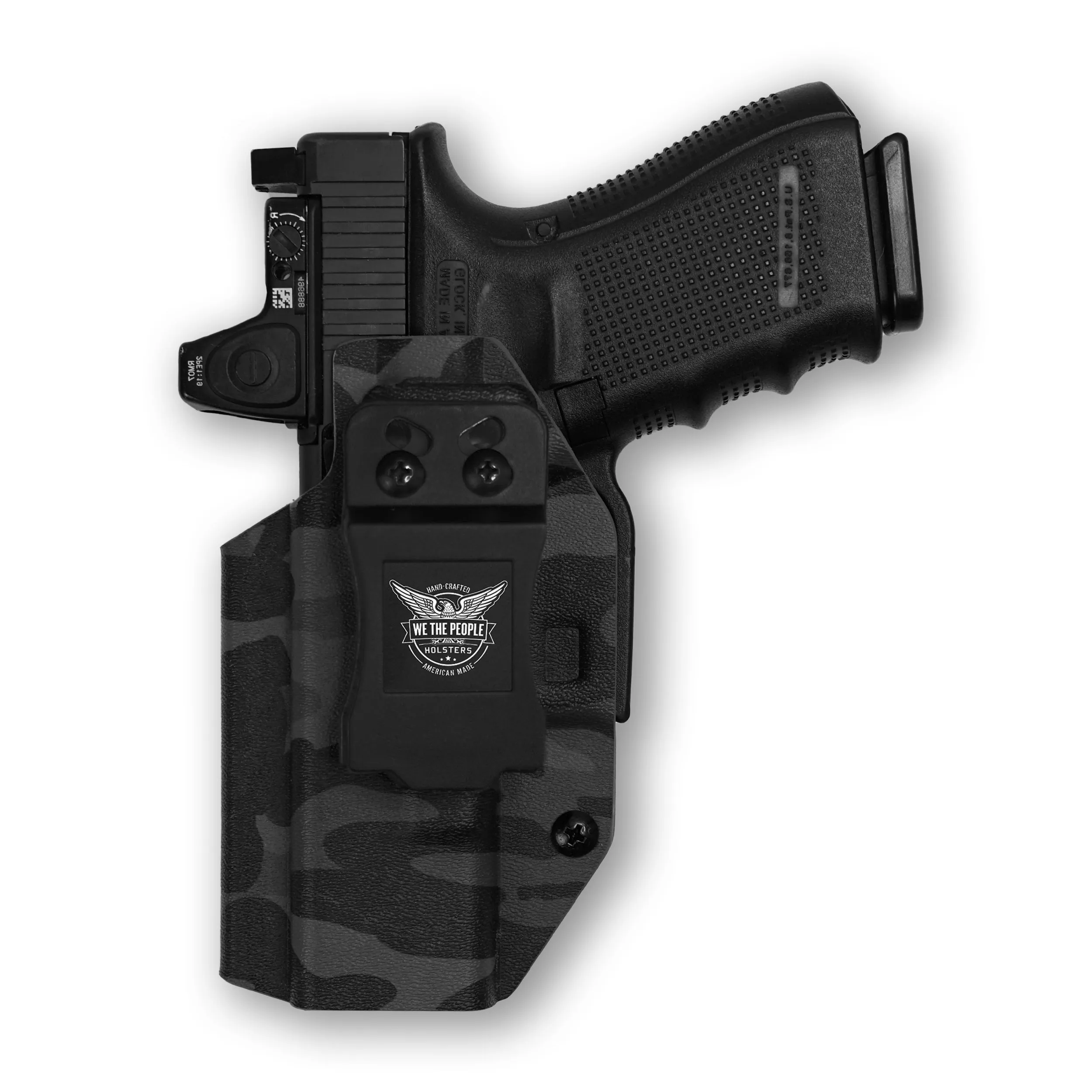 Smith & Wesson M&P 9C/40C / M2.0 3.5"/3.6" Compact Manual Safety with Streamlight TLR-8/8A Light Red Dot Optic Cut IWB Holster