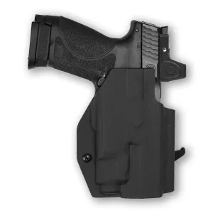 Smith & Wesson M&P 9C/40C / M2.0 3.5"/3.6" Compact Manual Safety with Streamlight TLR-8/8A Light Red Dot Optic Cut OWB Holster