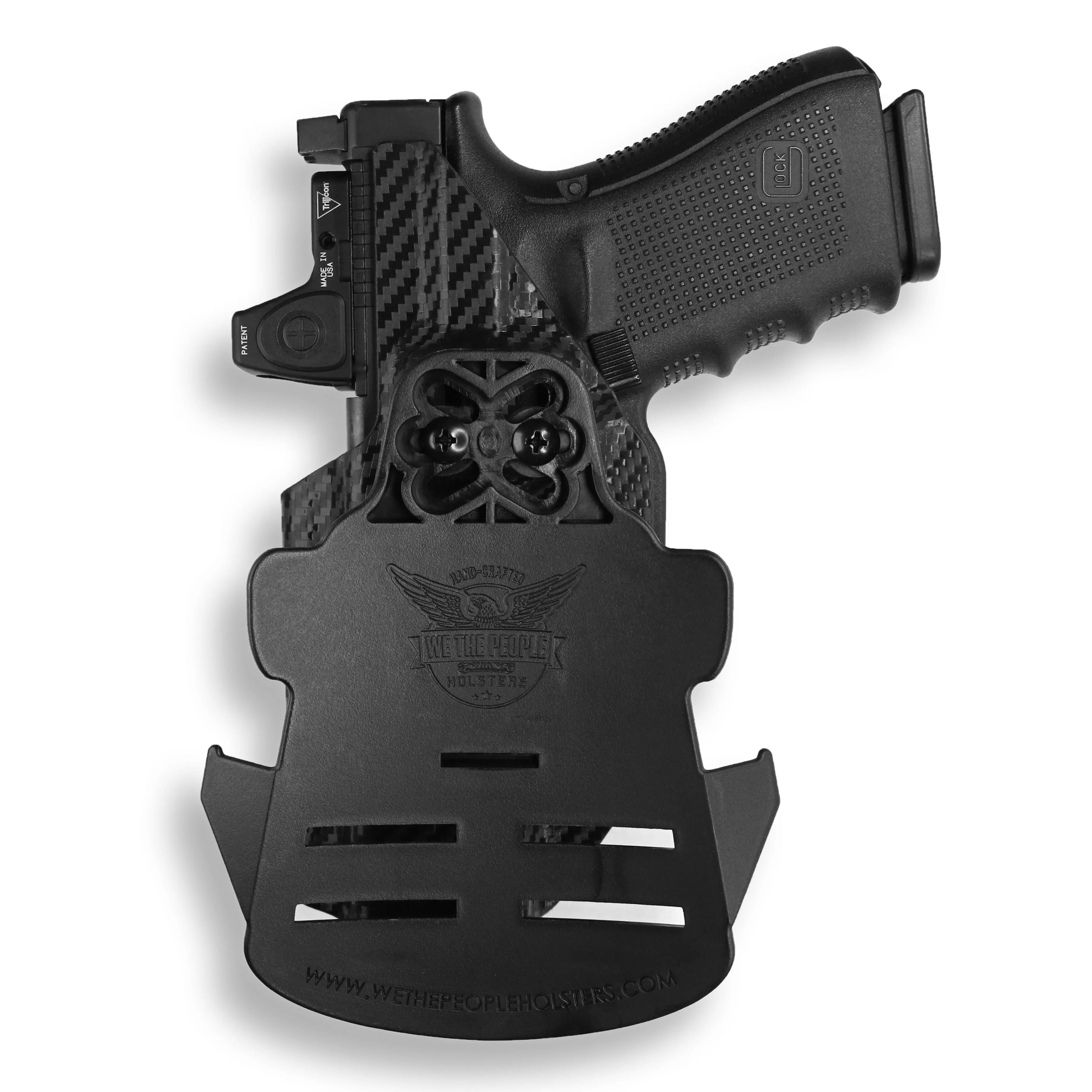 Smith & Wesson M&P 9C/40C / M2.0 3.5"/3.6" Compact Manual Safety with Streamlight TLR-8/8A Light Red Dot Optic Cut OWB Holster