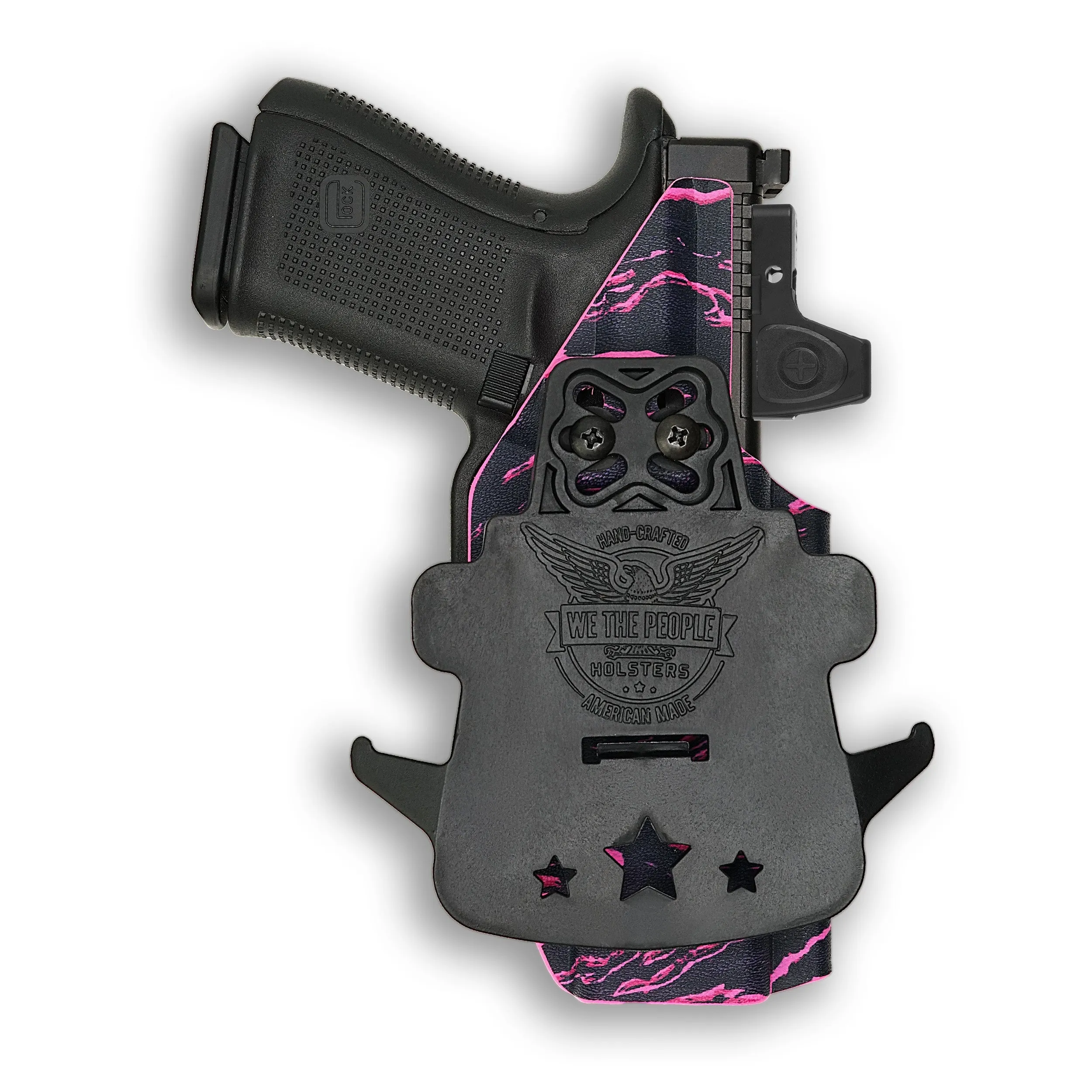 Smith & Wesson M&P 9C/40C / M2.0 3.5"/3.6" Compact Manual Safety with Streamlight TLR-8/8A Light Red Dot Optic Cut OWB Holster