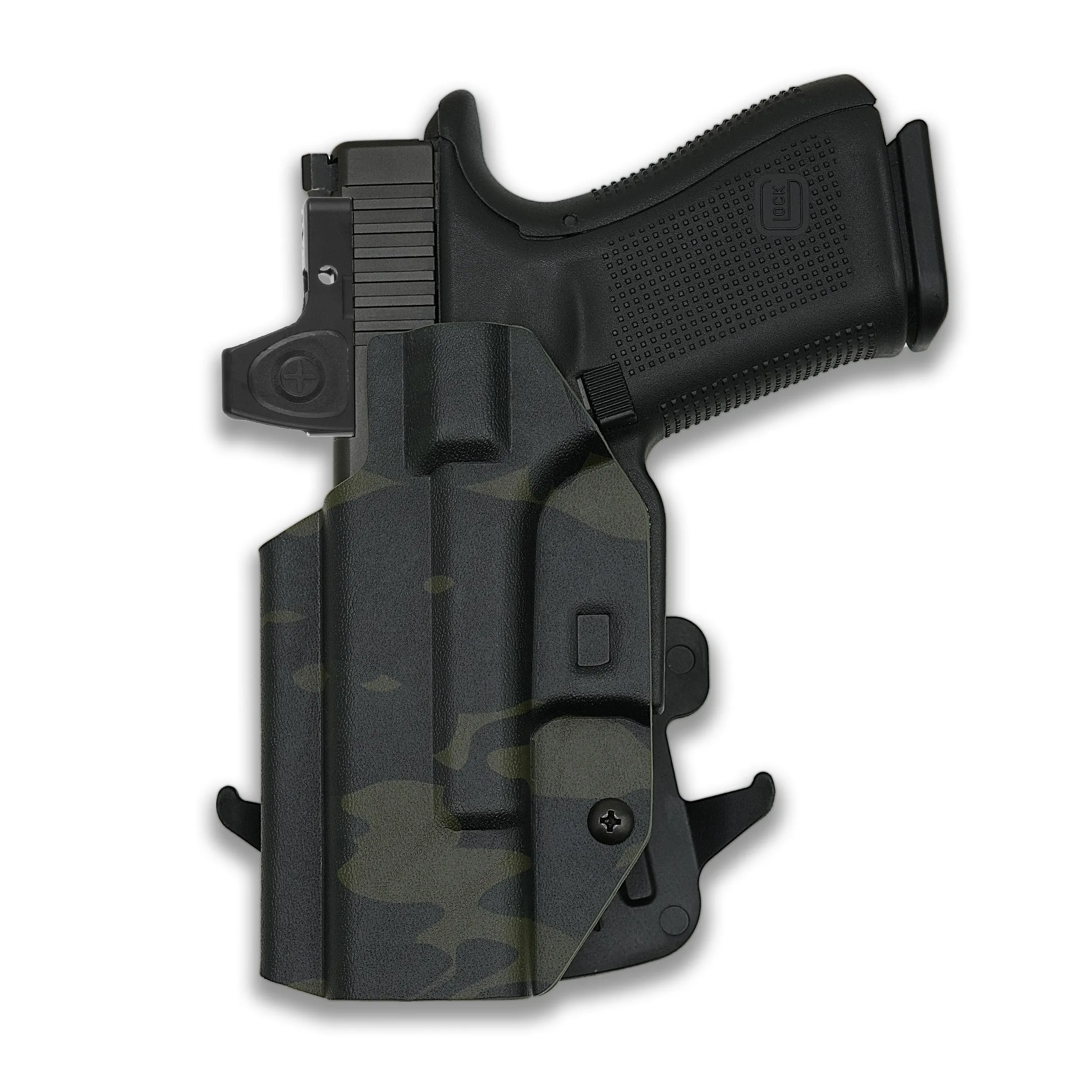 Smith & Wesson M&P 9C/40C / M2.0 3.5"/3.6" Compact Manual Safety with Streamlight TLR-8/8A Light Red Dot Optic Cut OWB Holster