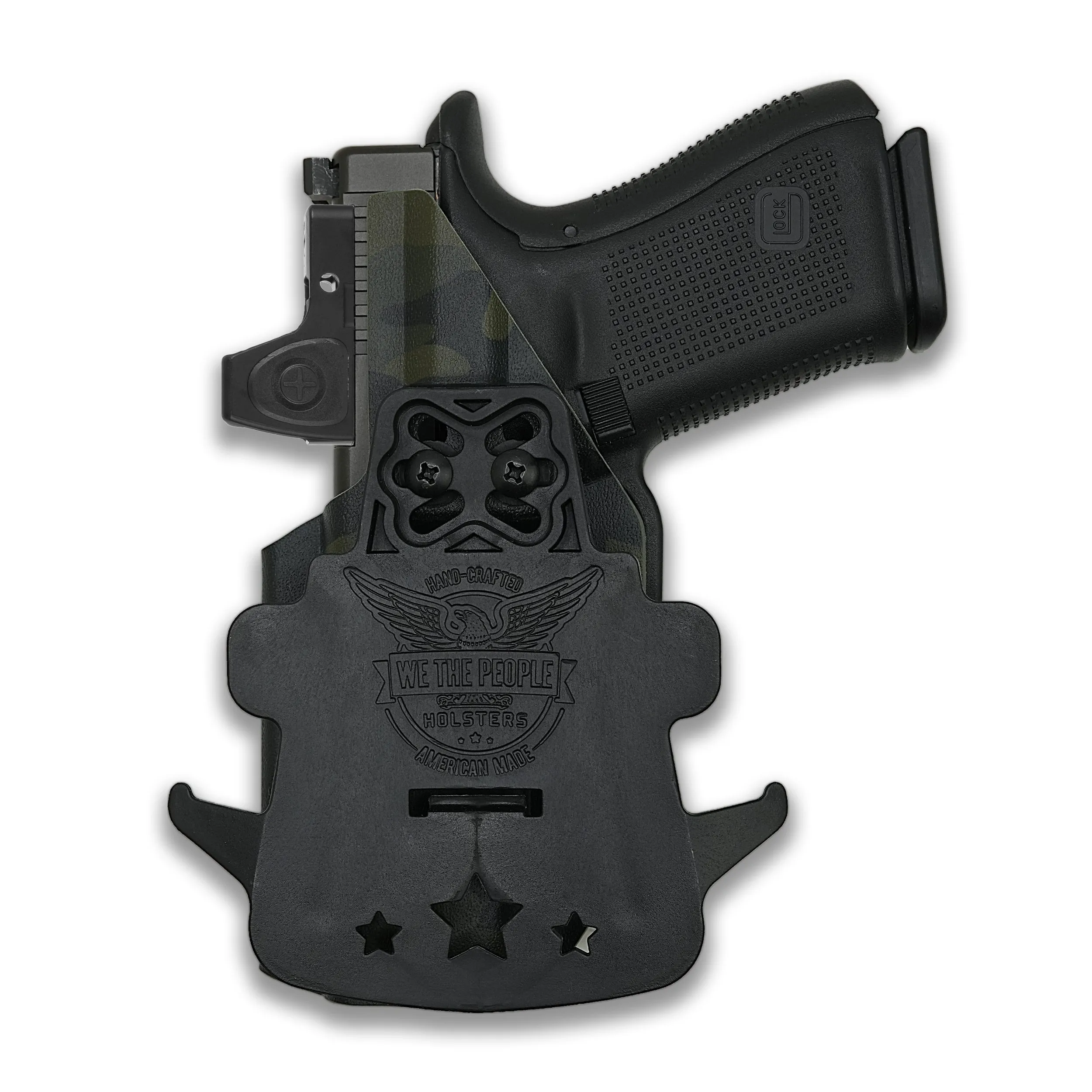 Smith & Wesson M&P 9C/40C / M2.0 3.5"/3.6" Compact Manual Safety with Streamlight TLR-8/8A Light Red Dot Optic Cut OWB Holster