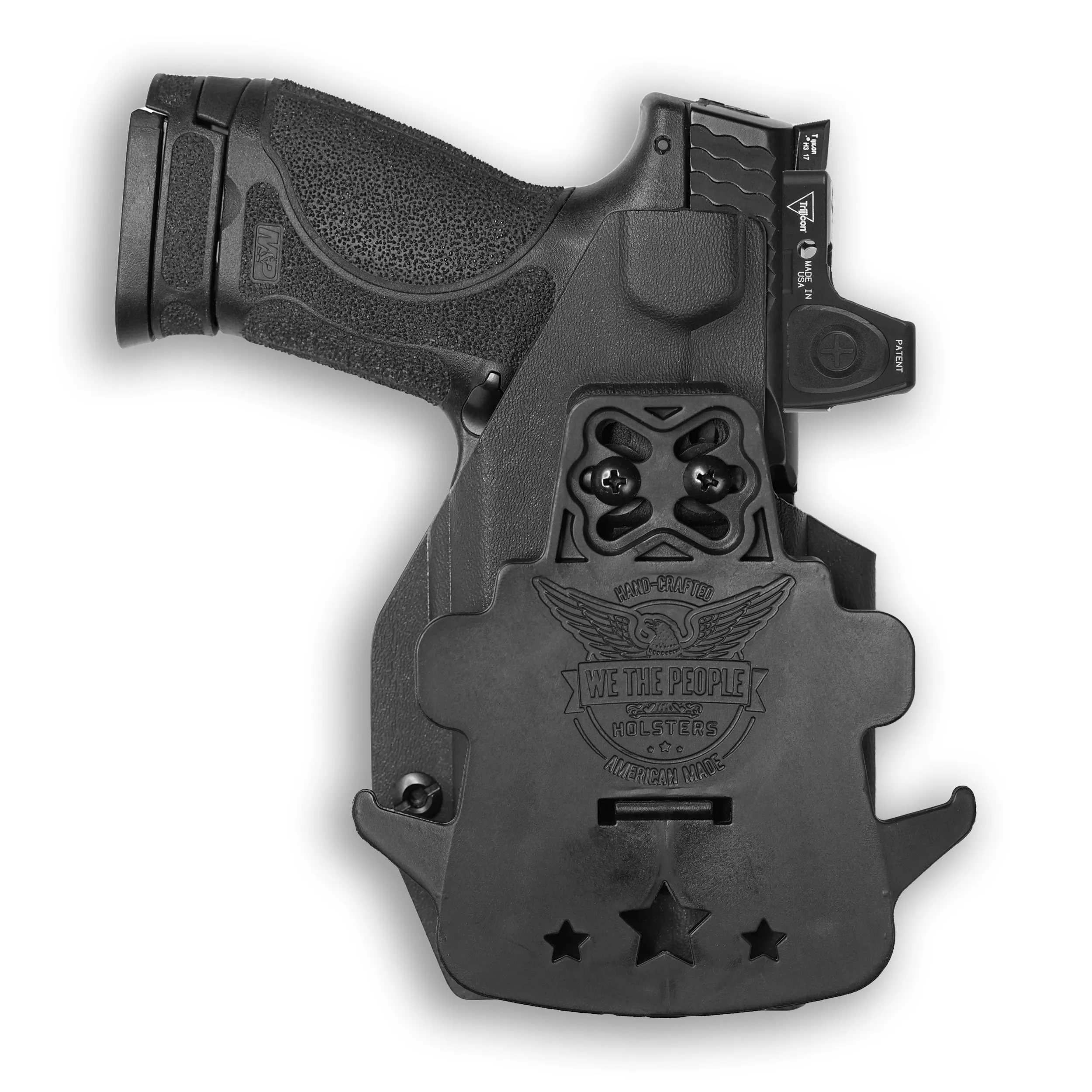 Smith & Wesson M&P 9C/40C / M2.0 3.5"/3.6" Compact Manual Safety with Streamlight TLR-8/8A Light Red Dot Optic Cut OWB Holster